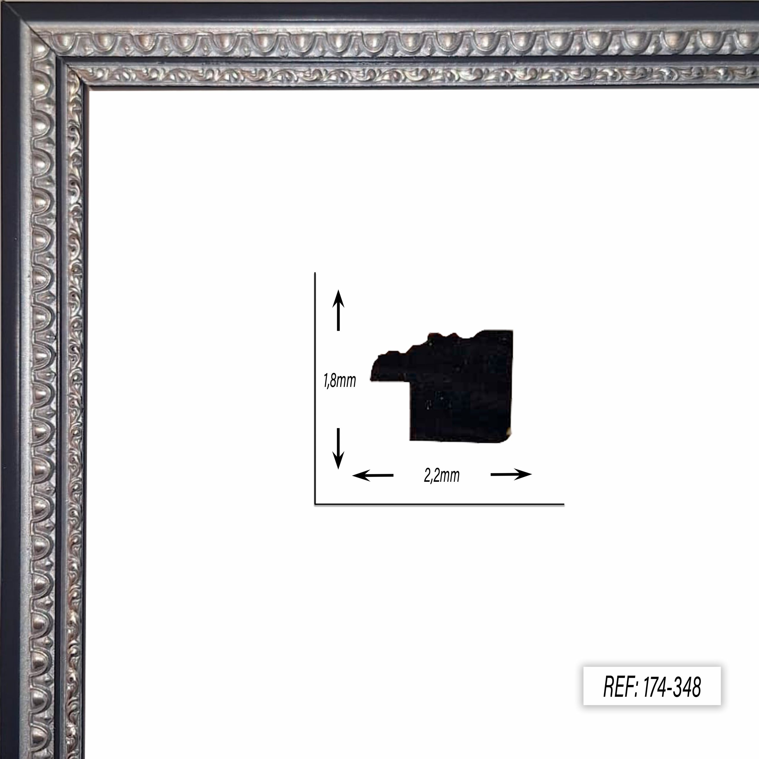 WENGÜE D. PLATA GRABADA