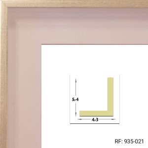 "L" EXTERIOR PLATA INT. BLANCO