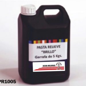 Pasta relieve brillo