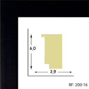 CAJÓN NEGRO DOBLE GALCE