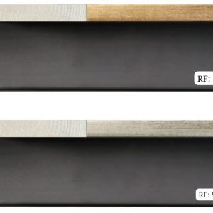 "L" EXTERIOR ORO /PLATA INT. NEGRO